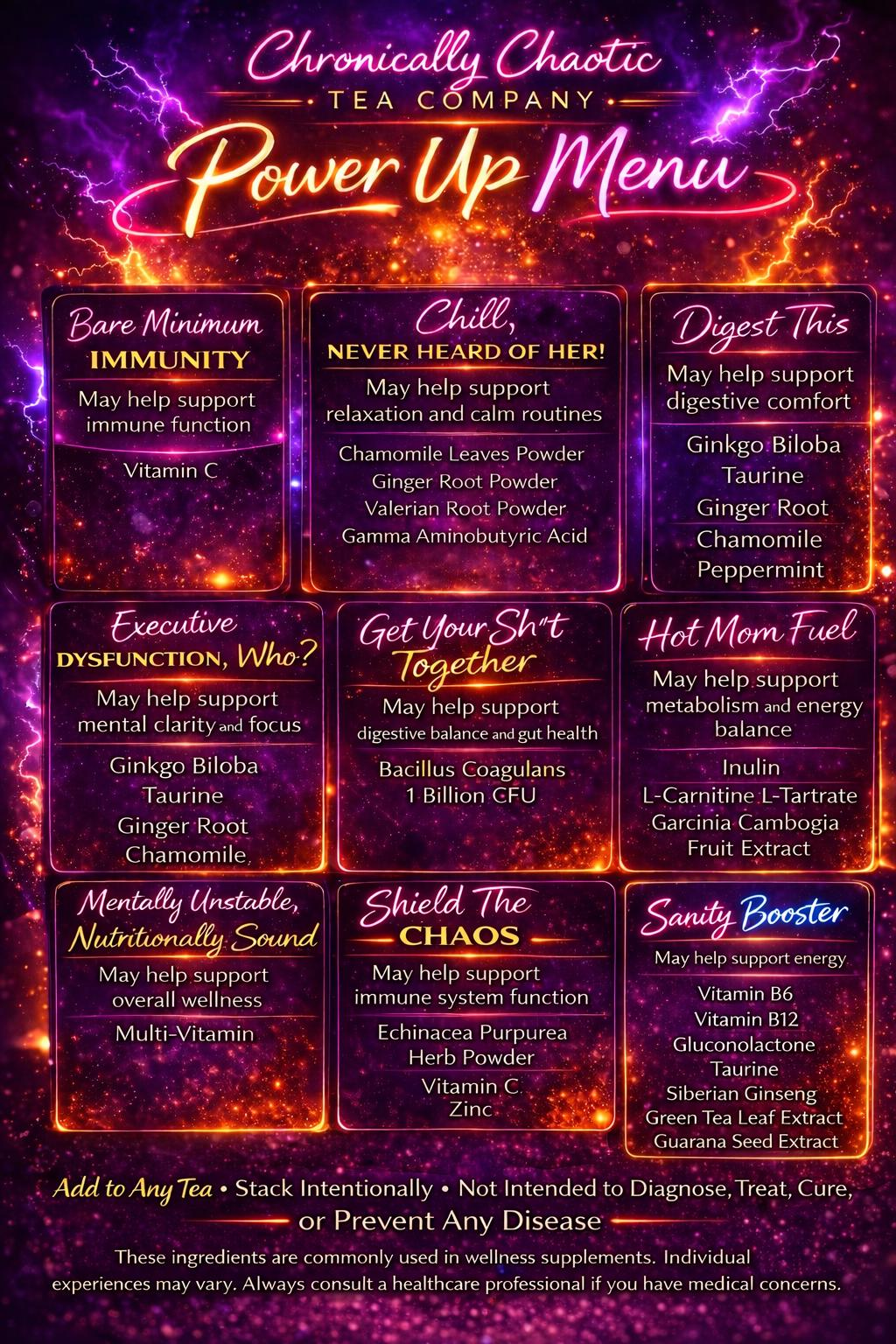 Create Your Own Bundle 5x5 (5 Teas and 5 Power Ups)