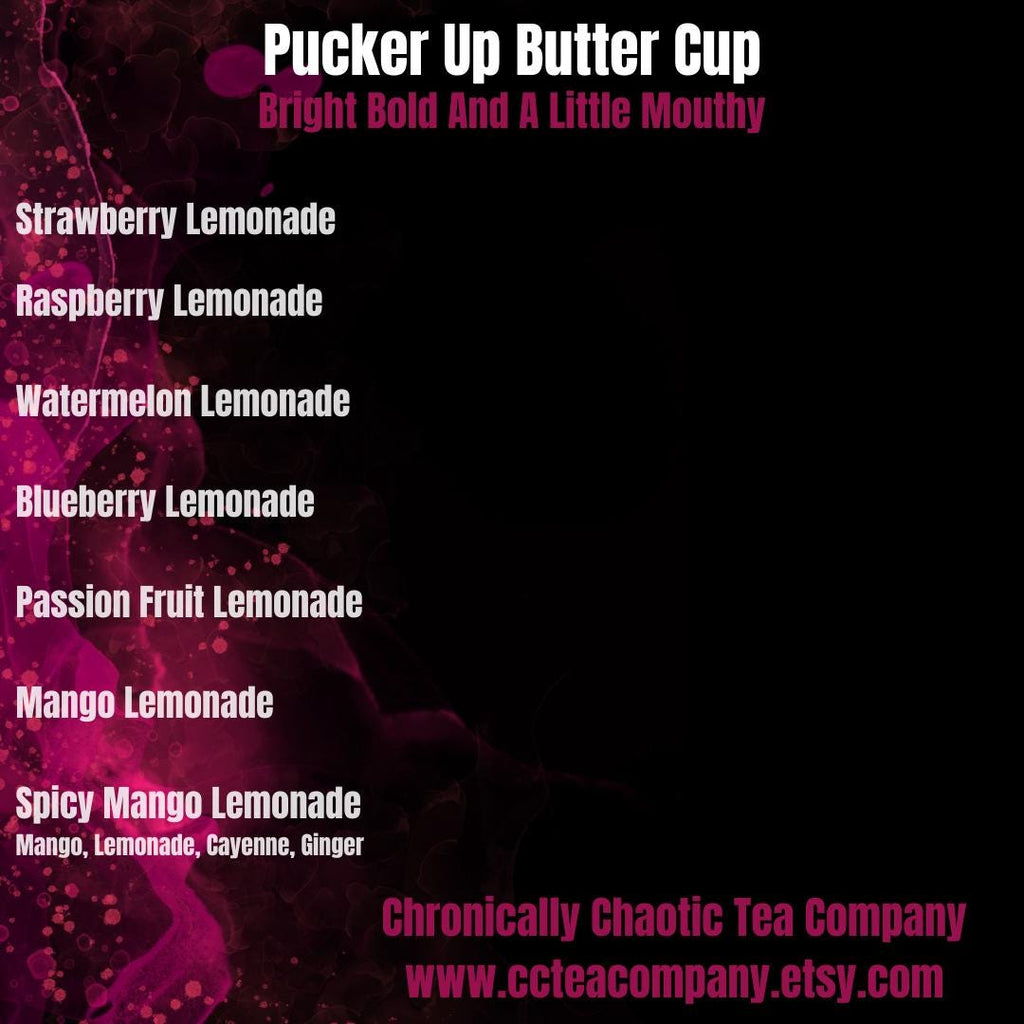Pucker Up Buttercup- Strawberry Lemonade