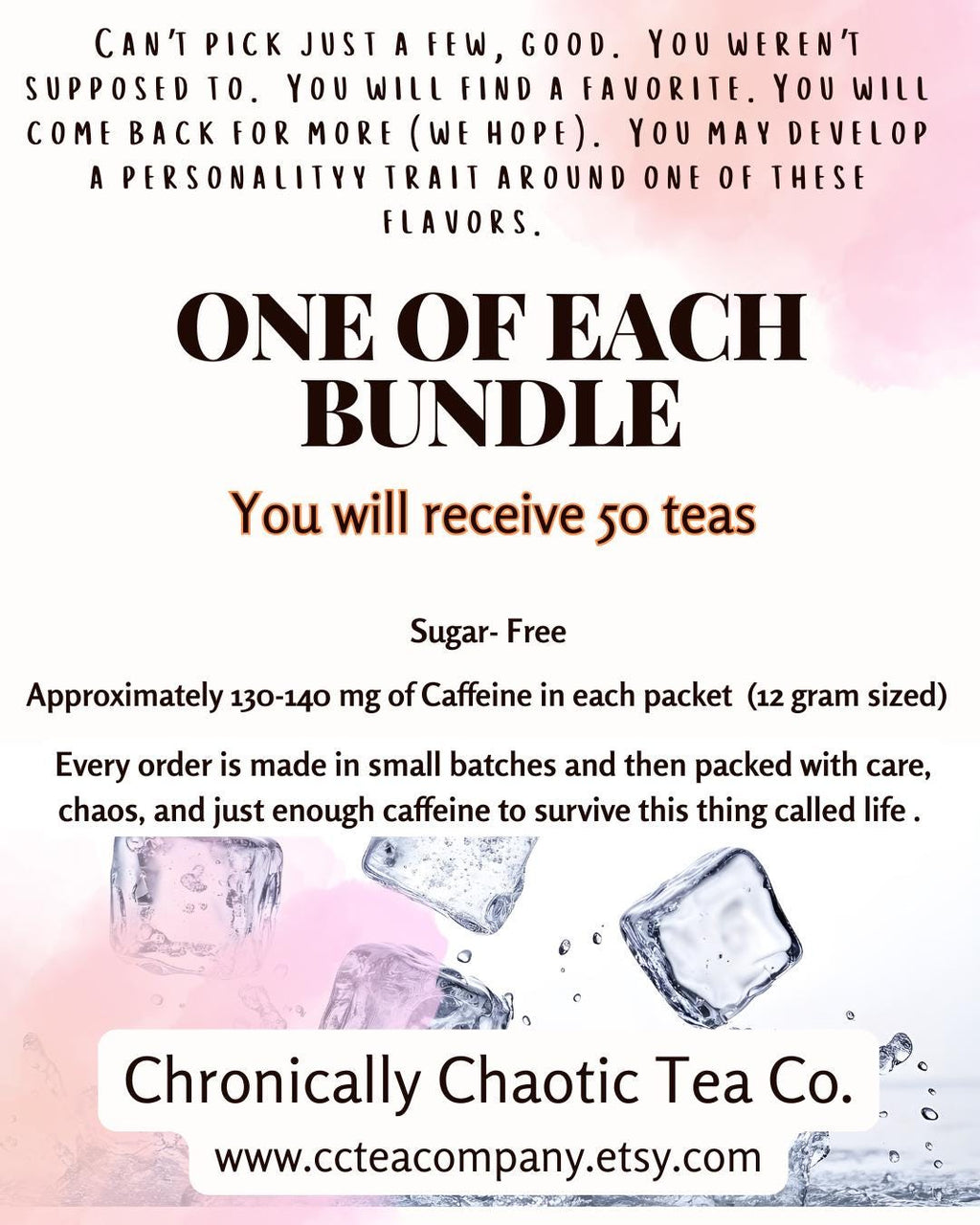 One of each bundle