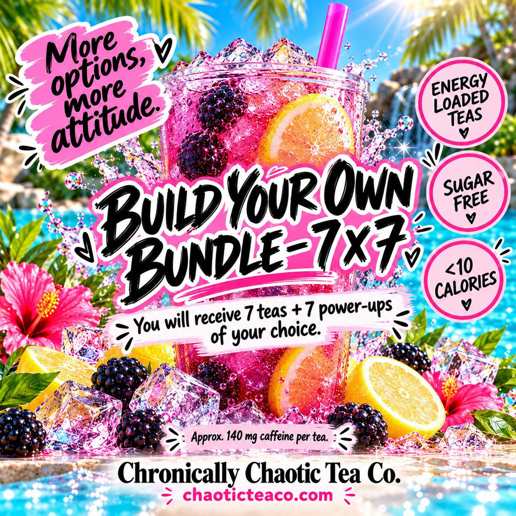 Build Your Own Bundle- 7x7 (7 loaded tea mixes and 7 power ups) __etsy:8635419494