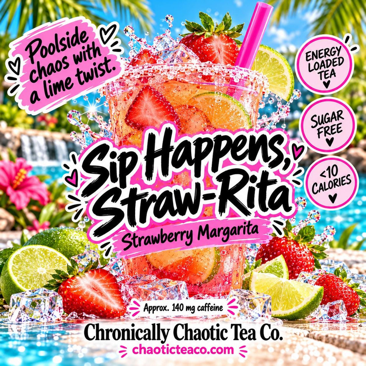 Sip Happens Straw Rita __etsy:8635665708