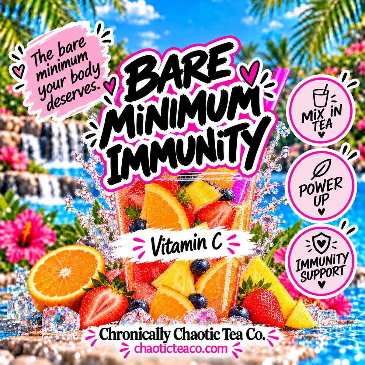 Bare Minimum Immunity (Vitamin C Support) __etsy:8641455686