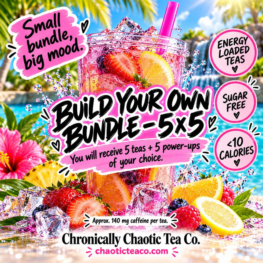 Create Your Own Bundle 5x5 (5 Teas and 5 Power Ups) __etsy:8679990177
